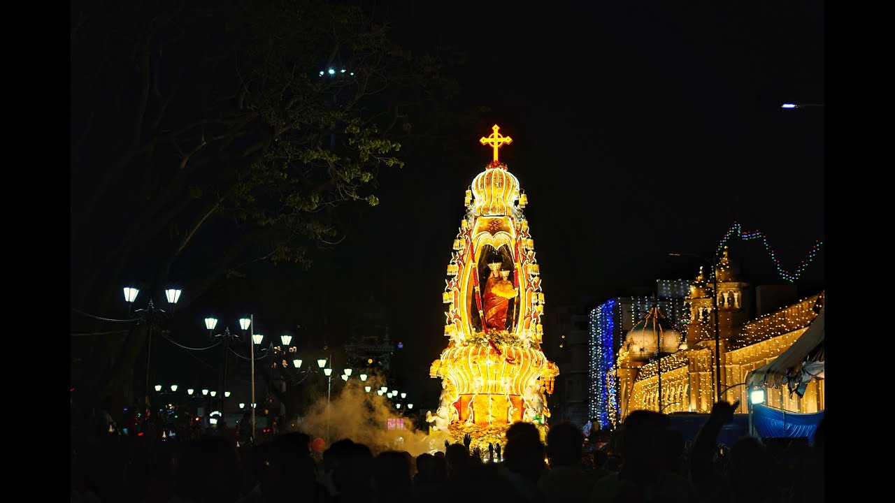 St Marys Basilica Feast Chariot 2023 | Official 4K Video
