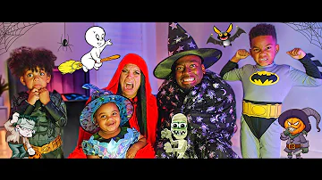 Halloween Super Heros Song - The Prince Family Clubhouse (Official Music Video)