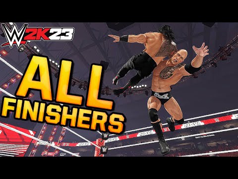 WWE 2K23 All Finishers