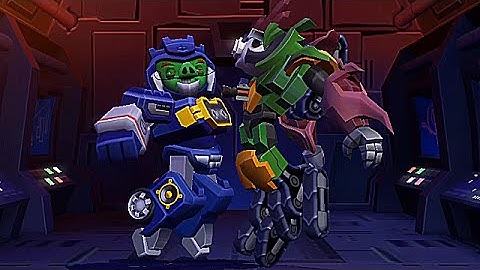 Angry Birds Transformers - Soundwave With Bludgeon - Game Show - Game Play - 2016 - HD