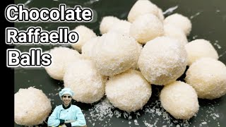 Homemade Raffaello Balls Recipe | Raffaello Balls  Recipe | Chef Farnaz Zaikadelight