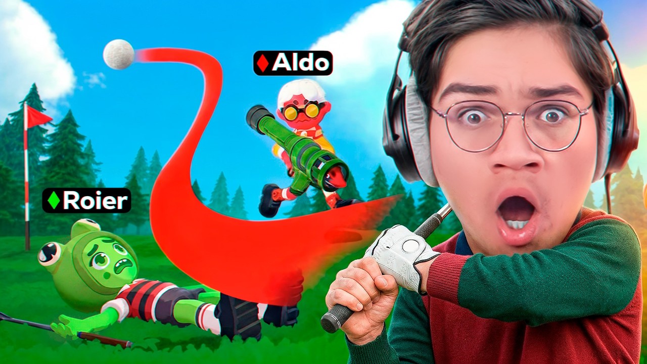 ESTE GOLF SE SALIÓ DE CONTROL… 🤯💥 | SUPER BATTLE GOLF