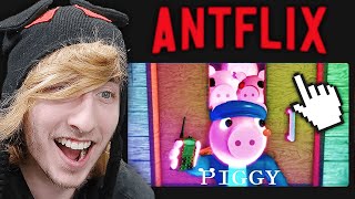 The Piggy Netflix Series Is Here.. Kreekcraft Reacts