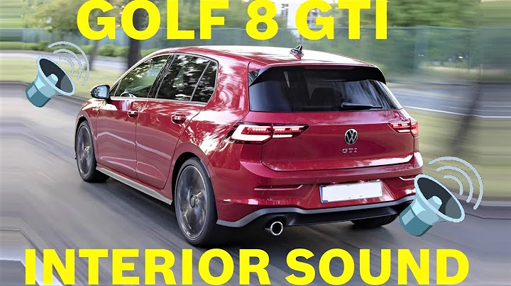 Loud Pops&Bangs | GOLF 8 GTI | INTERIOR SOUND TEST