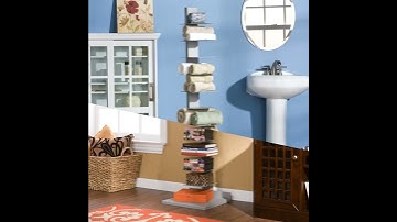 Southern Enterprises Spine Silver Book Tower - The Classy Home