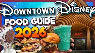 Downtown Disney Food Guide 2026 PLUS Disneyland Hotels