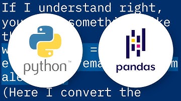 Replacing column values in a pandas DataFrame