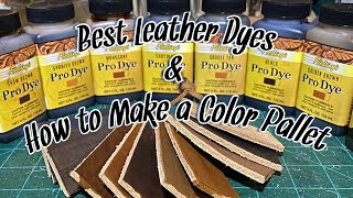 Leather Dye in The Double C Custom Leather Shop