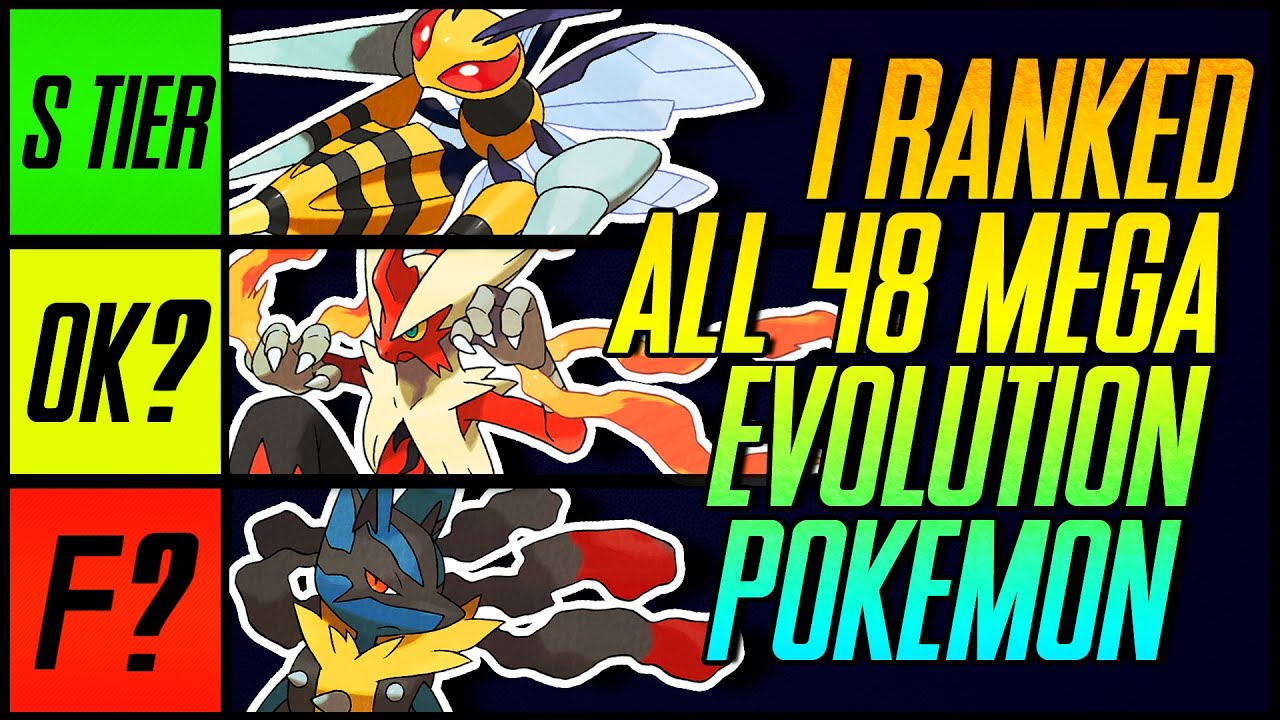 I Ranked All 48 Mega Evolution Pokemon