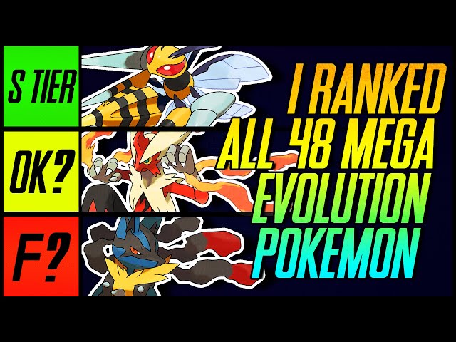 Pokemon: Every Gen III Mega Evolution, Ranked