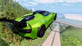 Epic High Speed Car Jumps #257 – BeamNG Drive | CrashBoomPunk screenshot 4