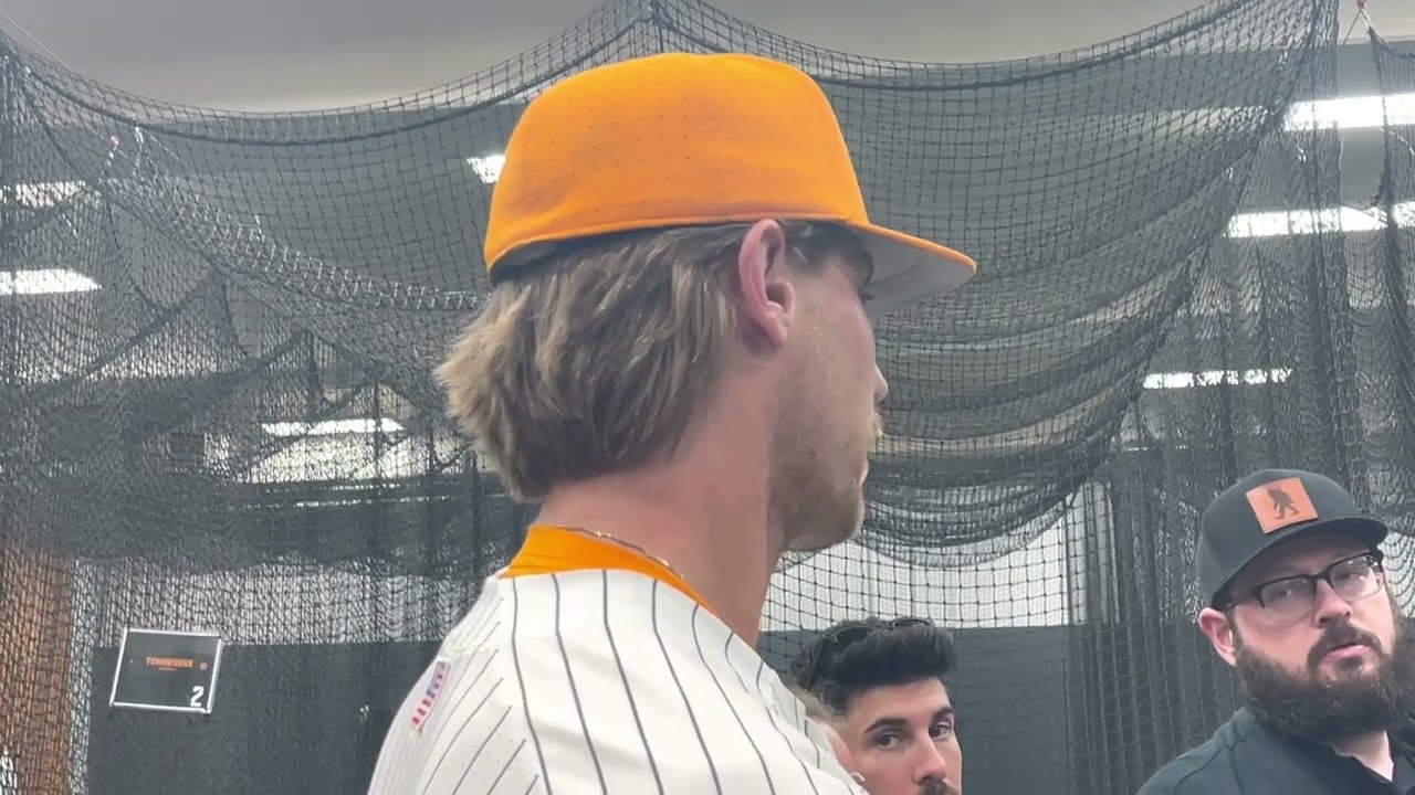 Zach Joyce reacts to Vols' win over Charleston Southern | Tennessee Baseball