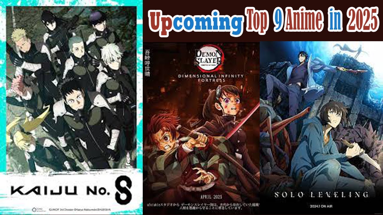 Top 9 Most Anticipated Anime of 2025 | Must-Watch New Seasons & Remakes!
