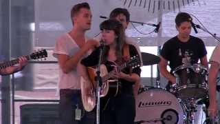 Hurray For The Riff Raff feat. Spirit Family Reunion - Crash On The Highway- live NFF July 2013 chords