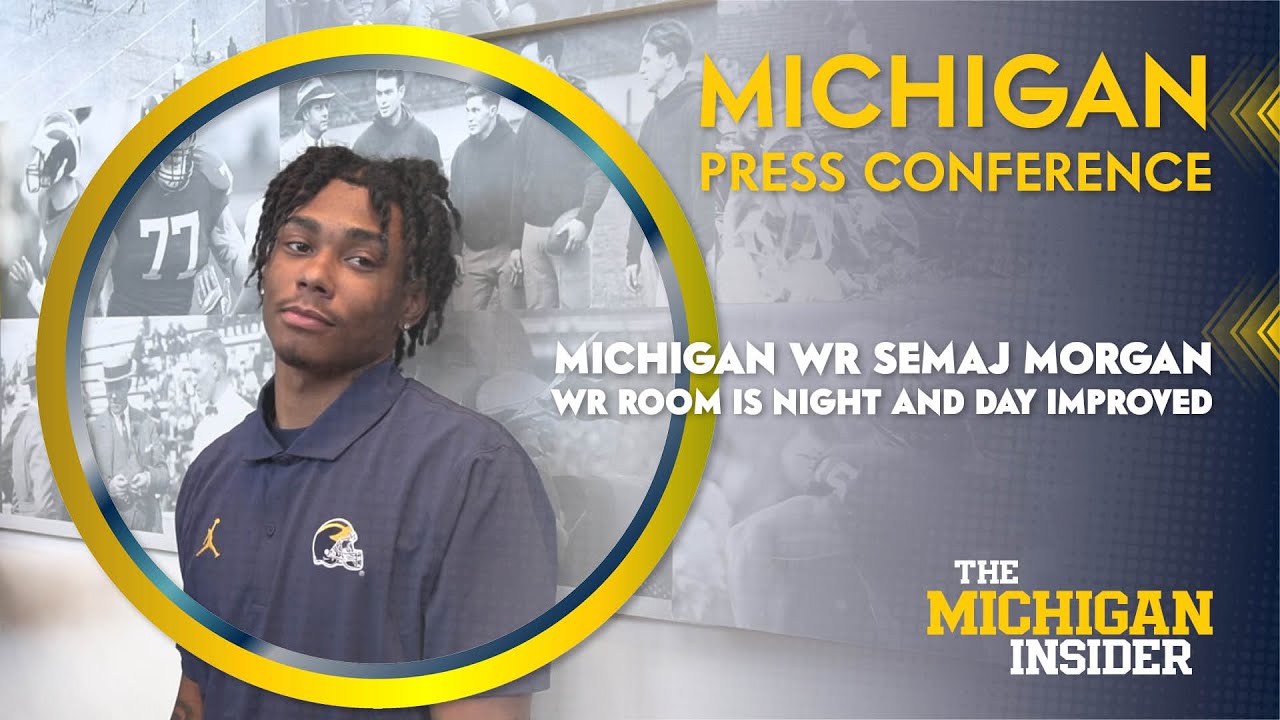 Semaj R Sias WR Semaj Morgan says WR room is 'night & day' improved; offense will ...