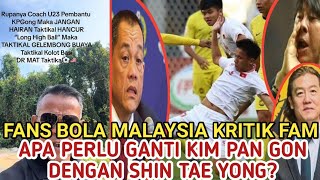 Boro Boro Mau Mengejar, Fans Bola MALAYSIA Kritik FAM Apa Gak Malu Dengan INDONESIA