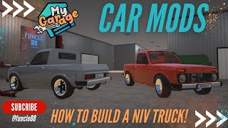 My Garage Car Mods  How to build a NIV truck (updated version) #mygarage #niva #nivtruck #carmods