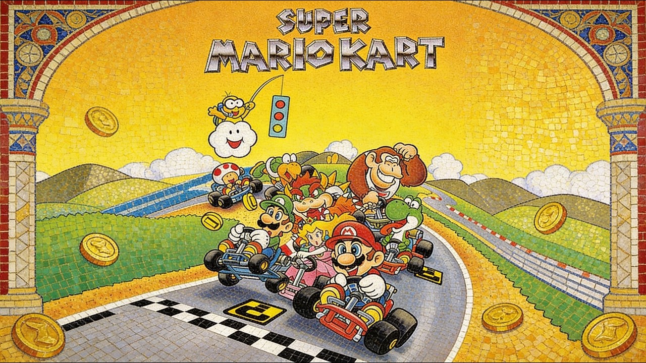 Super Mario Kart — Hippodrome Edition | Medieval Byzantine Style Full OST Reimagining