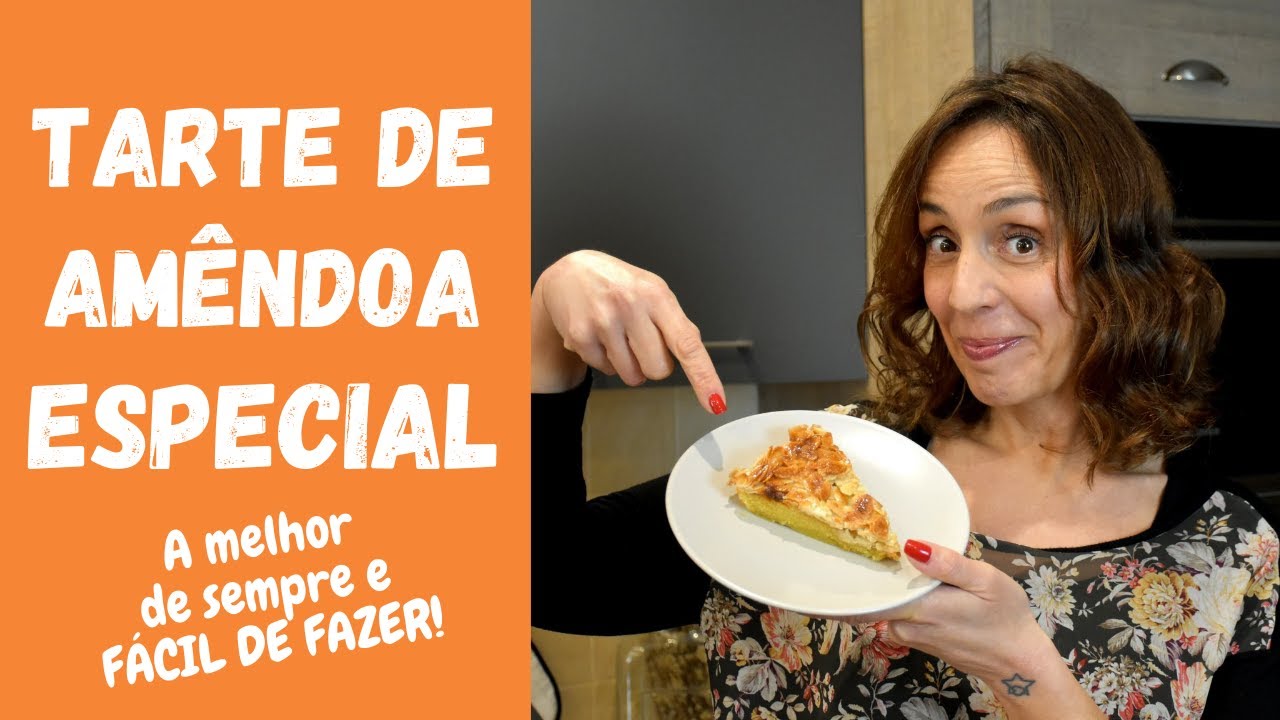 RECEITA DE TARTE DE AMÊNDOA