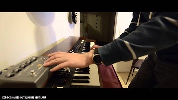 Korg CX-3 with Neo Instrument Ventilator