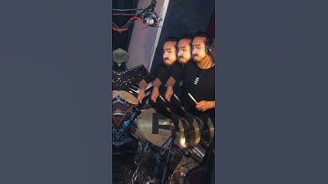 Improv on my Moog Sub 37 and drums at the same time.