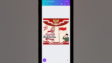 Buat Ucapan HUT RI Ke 78 | Canva Pemula | #indonesia #bhinekatunggalika #canva