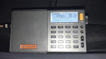 DXing in the jungle with the XHDATA D-808: AIR Srinagar 4950 kHz, rarely heard in the UK