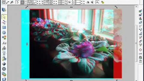 Making Colour 3D photos in Xara Xtreme PRO