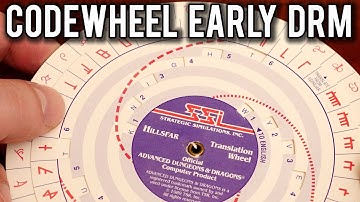 CodeWheels - Early Anti-Piracy that was easy to bypass | MVG