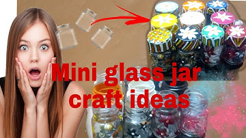Mason jar painting | Mini jar craft ideas | mini jar storage box #shorts #passionate