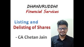 Basics Of Listing & Delisting Of Shares