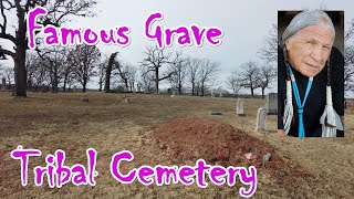 Famous Grave , Sac Fox tribal cemetery