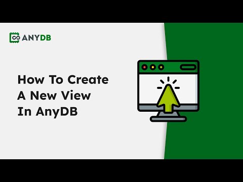 Thumbnail: How to Create a New View in AnyDB | Sort, Filter, and Views Like a Pro