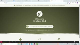 Symfony navigation routes