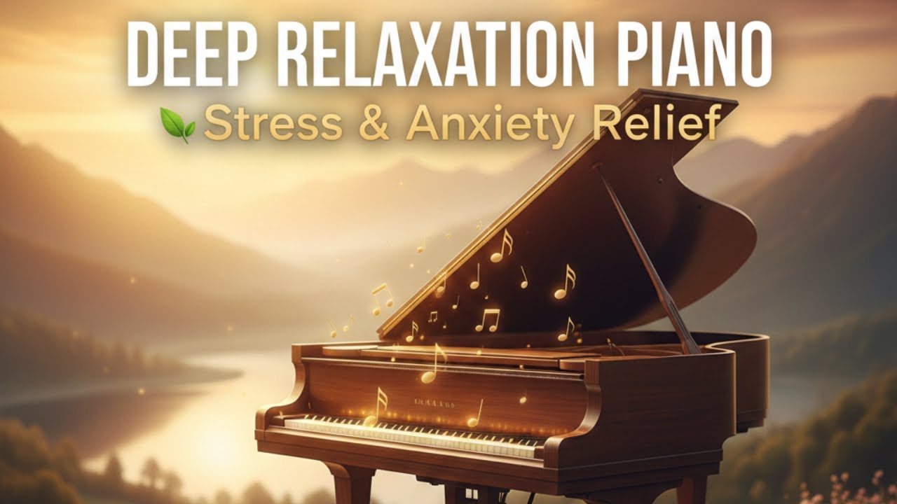 Healing Piano Music for the Heart & Mind 🌿 Stress Relief & Deep ...
