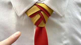 Double Eldredge knot for your Necktie . How to tie a tie by How to tie a tie 25,927 views 3 years ago 3 minutes, 57 seconds