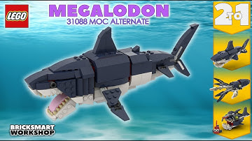 Megalodon MOC LEGO 31088 2 to 1 Alternate Digital Build
