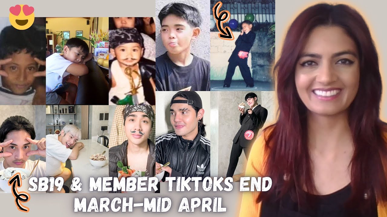 SB19 & Member TIKTOK's | End March - Mid April | Group antics, StellJun silliness & JUSTIN DE DIOS😮