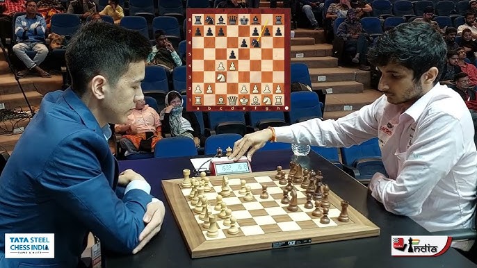 Praggnanandhaa VS Abdusattorov Tata Steel Chess India - Rapid