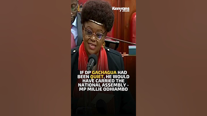If DP Gachagua had been quiet, he would have carried the National Assembly - MP Millie Odhiambo
