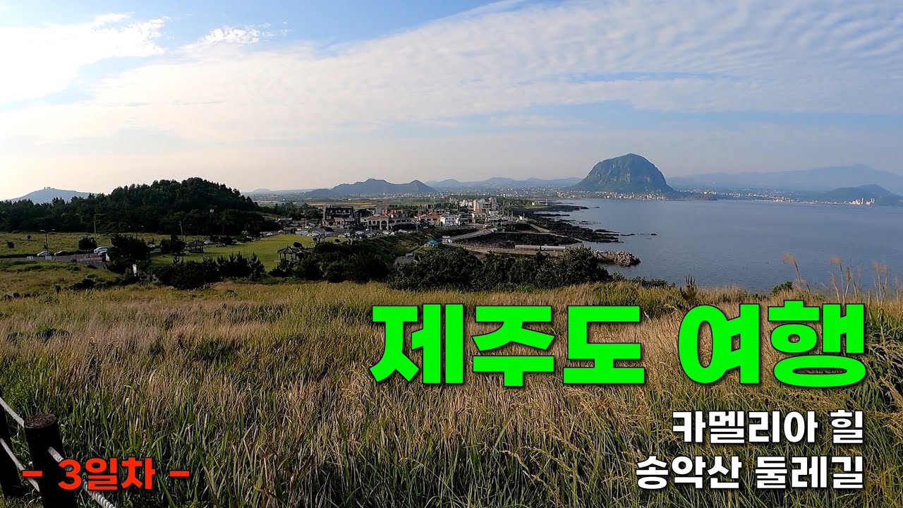 제주도 여행 _ 3일차 _ 카멜리아 힐 _ 착한 전복 _ 카페 루시아 _ 송악산 둘레길