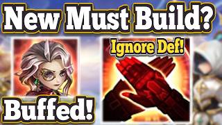 Buffed 4 Star Fire Shasha (Fire Nina) Must Build?! Ignore Defence! - Summoners War
