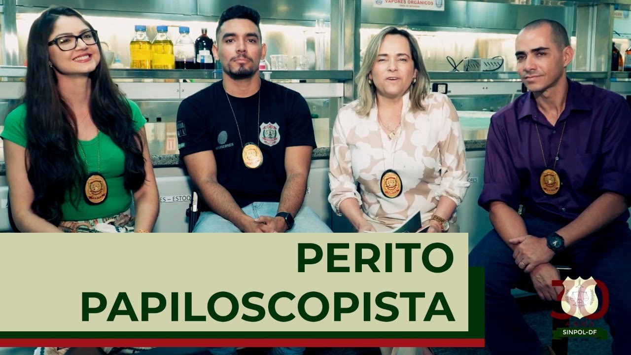 O que faz um perito papiloscopista? - YouTube