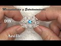 DIY -Anillo swarouski con cristalito💍💍💍