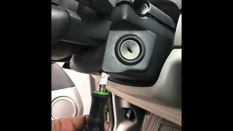 PT Cruiser 2010 Turn Signal Switch Replacement