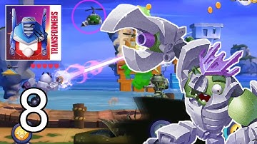 Angry Birds Transformers - Gameplay -  Walkthrough Part 8(android,ios)