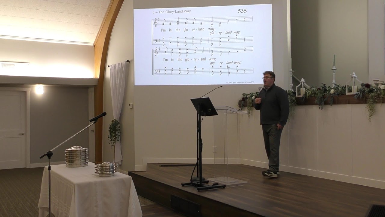 Madison Ave Church of Christ Service. Songs CCLI Licensed-Paperless Hymnal.