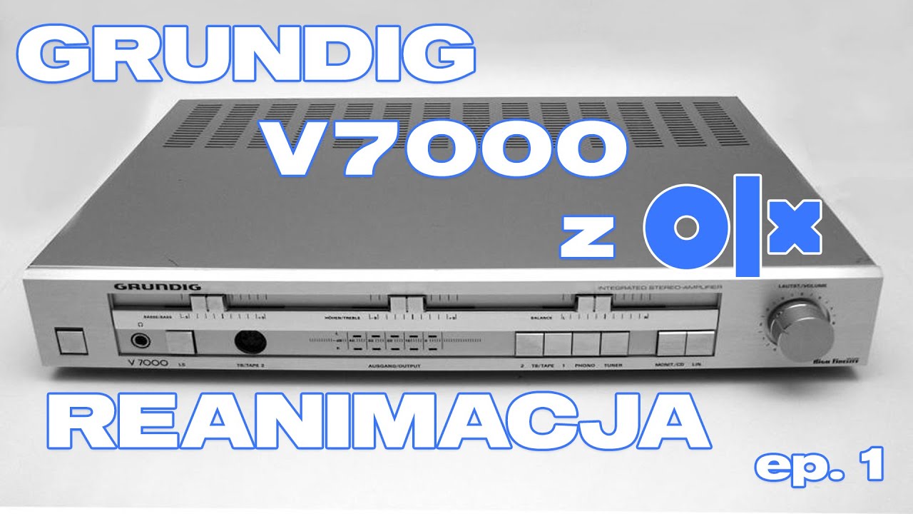Grundig V7000 przegląd i naprawa #2