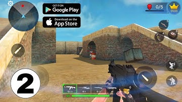 Counter Terrorist strike:CS Gameplay Video Part-2.(iOS and Android).