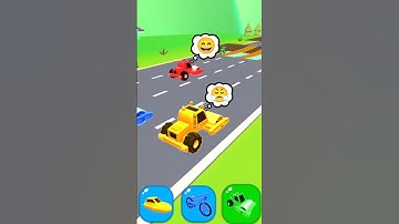 Shape shifting game level - 51 hyper casual game #shapeshifting #gameplay #funny #car #jcb